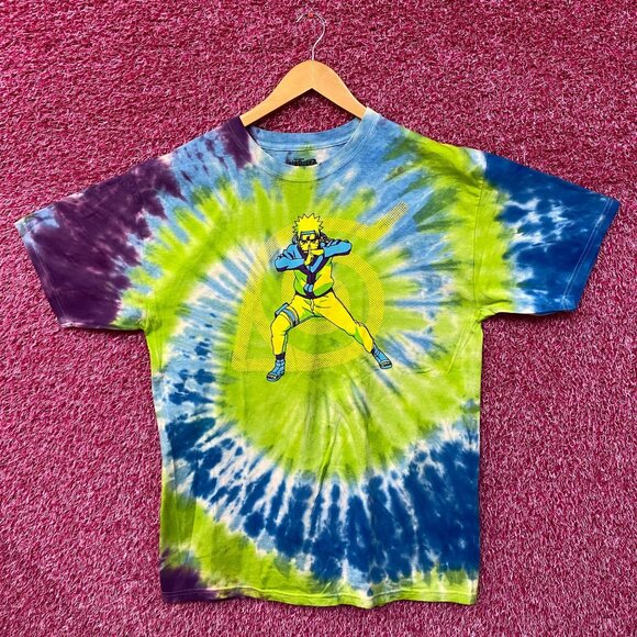 Naruto Shadow Clone Jutsu Naruto Shippuden Anime Tie Dye L - Picture 1 of 5